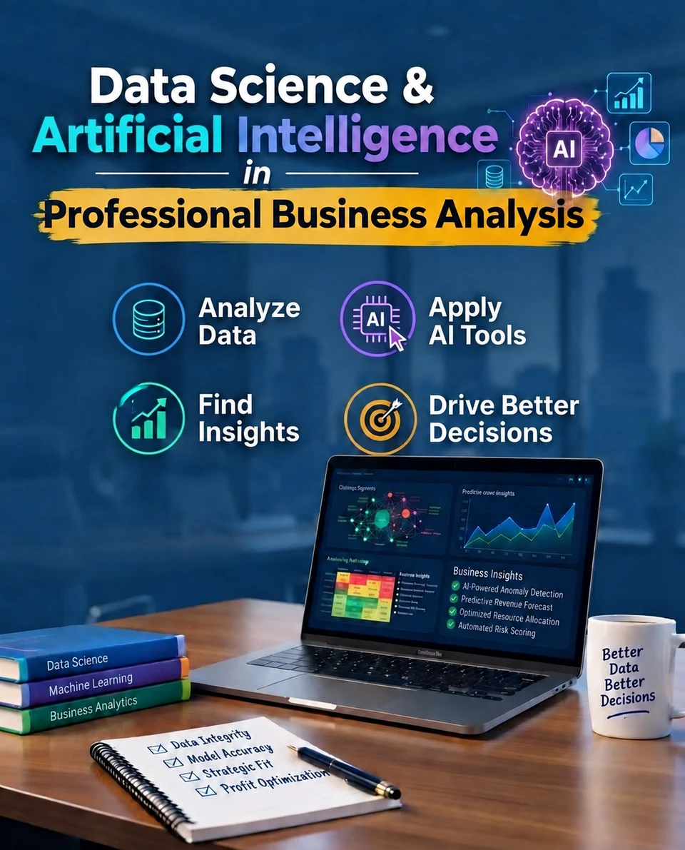 Data Science and Artificial Intelligence in Professional Business Analysis